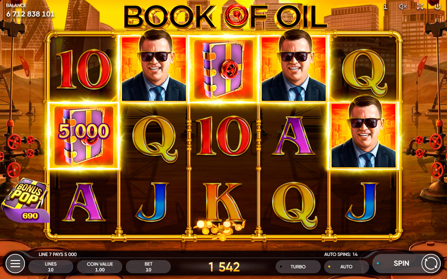 Любимая книжная тематика онлайн казино на игровом слоте «Book of Oil»